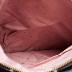 Pre Owned Kate Spade Black Quilted Leather Emerson Place Marsala Convertible Crossbody