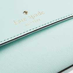 Pre Owned Kate Spade Mint Green Leather Cameron Street Arielle Crossbody Bag