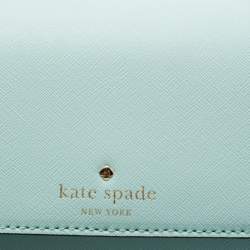 Pre Owned Kate Spade Mint Green Leather Cameron Street Arielle Crossbody Bag