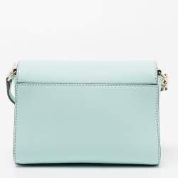 Pre Owned Kate Spade Mint Green Leather Cameron Street Arielle Crossbody Bag