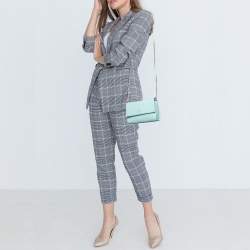 Pre Owned Kate Spade Mint Green Leather Cameron Street Arielle Crossbody Bag