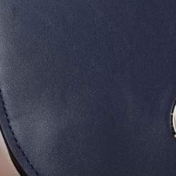 Pre Owned Kate Spade Multicolor Leather Saddle Shoulder Bag