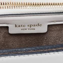 Pre Owned Kate Spade Multicolor Leather Saddle Shoulder Bag