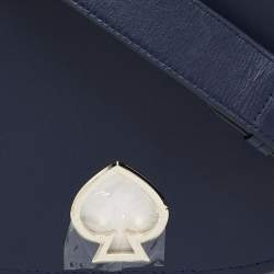 Pre Owned Kate Spade Multicolor Leather Saddle Shoulder Bag