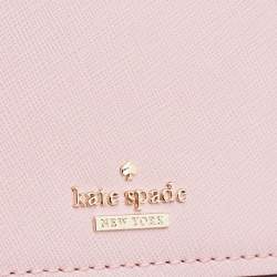Pre Owned Kate Spade Pink Leather Lily Avenue Cara Crossbody Bag