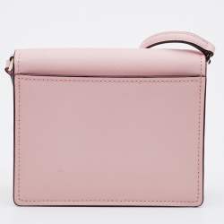 Pre Owned Kate Spade Pink Leather Lily Avenue Cara Crossbody Bag