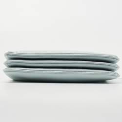 Pre Owned Kate Spade Light Blue Leila Triple Gusset Crossbody Bag