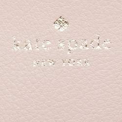Kate Spade Rose Smoke Leather Glitter On Tote