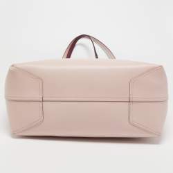 Kate Spade Rose Smoke Leather Glitter On Tote