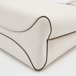 Pre Owned Kate Spade White Leather Aldy Tote