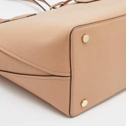 Pre Owned Kate Spade Light Brown Leather Margaux Tote