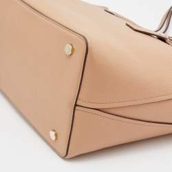 Pre Owned Kate Spade Light Brown Leather Margaux Tote