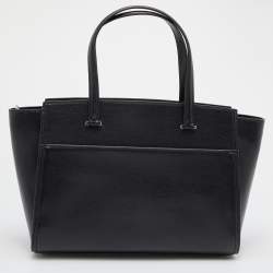 Kate Spade Black Leather Large Patterson Drive Geraldine Satchel