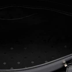 Kate Spade Black Leather Large Patterson Drive Geraldine Satchel
