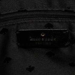 Kate Spade Black Leather Large Patterson Drive Geraldine Satchel