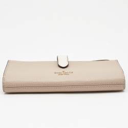Pre Owned Kate Spade Beige Medium Leila Phone Wristlet 