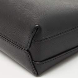 Kate Spade Black Leather Spencer Small Double Zip Crossbody Bag