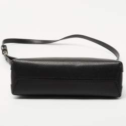 Kate Spade Black Leather Spencer Small Double Zip Crossbody Bag