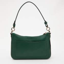 Kate Spade Green Leather Hudson Crossbody Bag