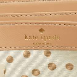 مملوكة مسبقًا Kate Spade Blue Leather Wellesley Neda Continental Wallet