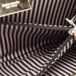 Pre Owned Kate Spade Yellow Vinyl The Great Gatsby Book Clutch