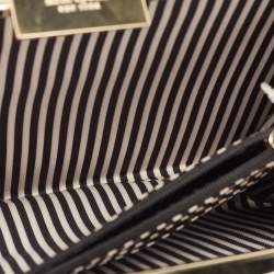 Pre Owned Kate Spade Yellow Vinyl The Great Gatsby Book Clutch