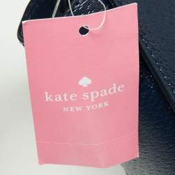 مملوكة مسبقًا Kate Spade Blue Leather Hayden Grand Street Crossbody Bag