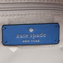Pre Owned Kate Spade Blue Nylon Large Karissa Backpack