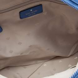 Pre Owned Kate Spade Blue Nylon Large Karissa Backpack