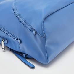 Pre Owned Kate Spade Blue Nylon Large Karissa Backpack
