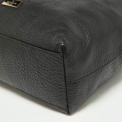 Pre Owned Kate Spade Black Pebbled Leather Kaia Prospect Place Crossbody Bag