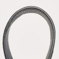 Pre Owned Kate Spade Tri Tone Blue Quilted Leather and Suede North South Leila Crossbody Bag