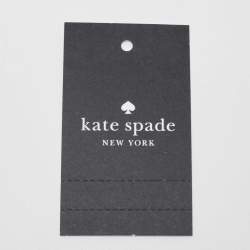 Pre Owned Kate Spade Light Blue Leather Reegan Trifold Wallet