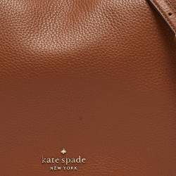 Pre Owned Kate Spade Brown Leather Weston Hobo