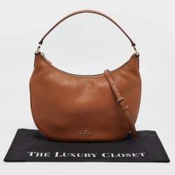 Pre Owned Kate Spade Brown Leather Weston Hobo
