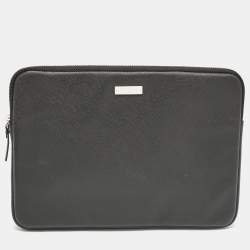 Kate Spade Black PU Leather Laptop Case   