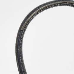 Pre Owned Kate Spade Black Leather Zip Satchel