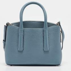 Kate Spade Light Blue Leather Margaux Mini Satchel 