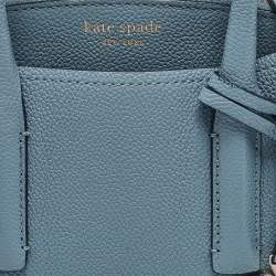 Kate Spade Light Blue Leather Margaux Mini Satchel 