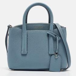 Kate Spade Light Blue Leather Margaux Mini Satchel 