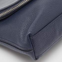 Kate Spade Navy Blue Leather Polly Shoulder Bag
