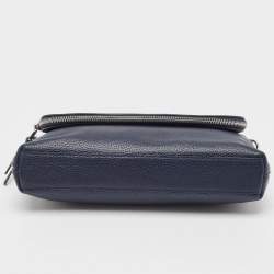 Kate Spade Navy Blue Leather Polly Shoulder Bag