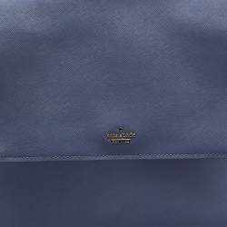 Kate Spade Light Blue Leather Neema Backpack