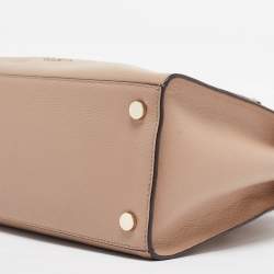 Pre Owned Kate Spade Beige Leather Large Classic Tote