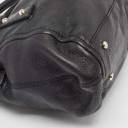 Kate Spade Black Leather Cobble Hill Leslie Satchel