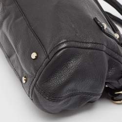 Kate Spade Black Leather Cobble Hill Leslie Satchel