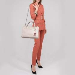 Kate Spade Light Pink Leather Wellesley Durham Tote 