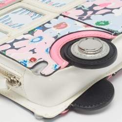 Kate Spade Multicolor Printed Leather California Dreaming Surf 3d Van Crossbody Bag