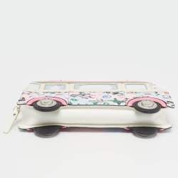 Kate Spade Multicolor Printed Leather California Dreaming Surf 3d Van Crossbody Bag