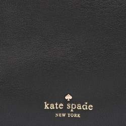 Kate Spade Black Leather Social Butterfly Skyler Crossbody Bag